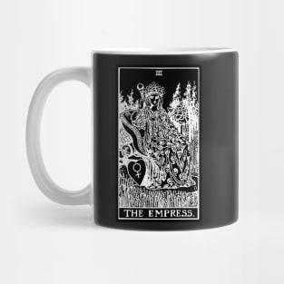 III. The Empress Tarot Card | Obsidian and Pearl Mug